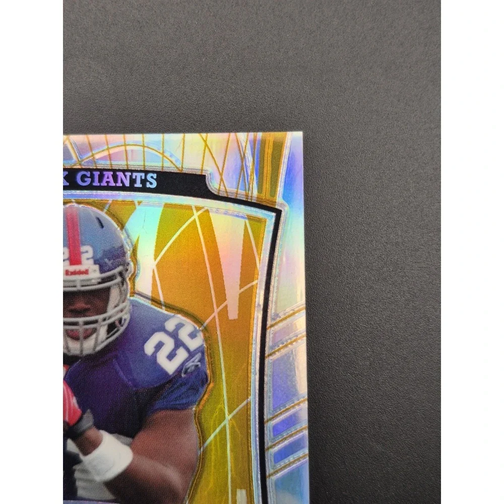 2009 Bowman Sterling Andre Brown #173 Gold Refractor Game Worn Jersey /25 (RC)